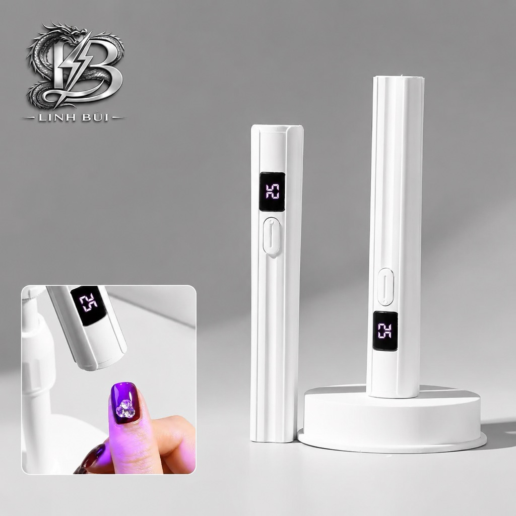 ✨ ĐÈN PIN HƠ GEL MINI CẦM TAY ✨Linh Bùi