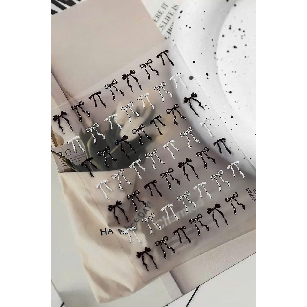 ✨ STICKER NƠ TRANG TRÍ NAIL ✨