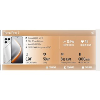 Kính Tecno pova 7, kính ép màn hình có keo oca tecno LJ7