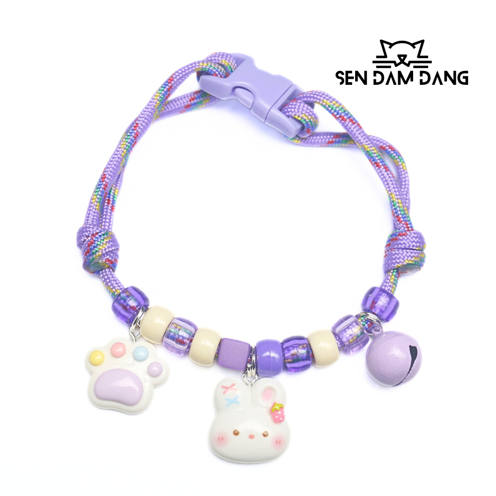 Vòng Cổ Dây Dù Cho Mèo Size 18-30cm (2-5kg)