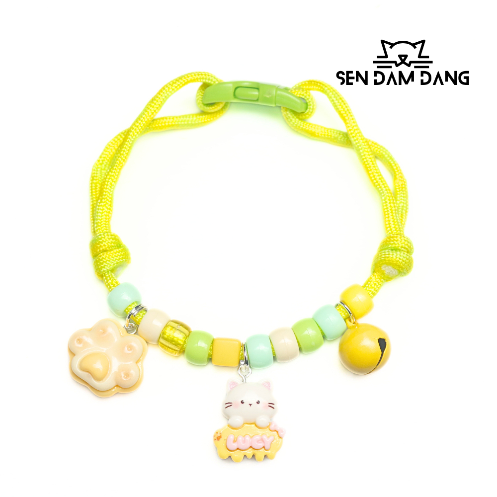 Vòng Cổ Dây Dù Cho Mèo Size 18-30cm (2-5kg)