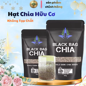 1kg Hạt Chia hữu cơ loại một dùng làm topping sinh tố nước ép làm đẹp da tóc tốt cho sức khoẻ
