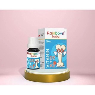 Bộ Sản Phẩm Rainbovit Baby Men/Sắt/DHA+D3+K2/D3K2 Cho Bé