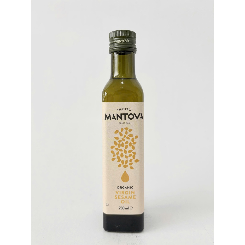 Dầu Mè Hữu Cơ Mantova Organic Sesame Oil 250ml