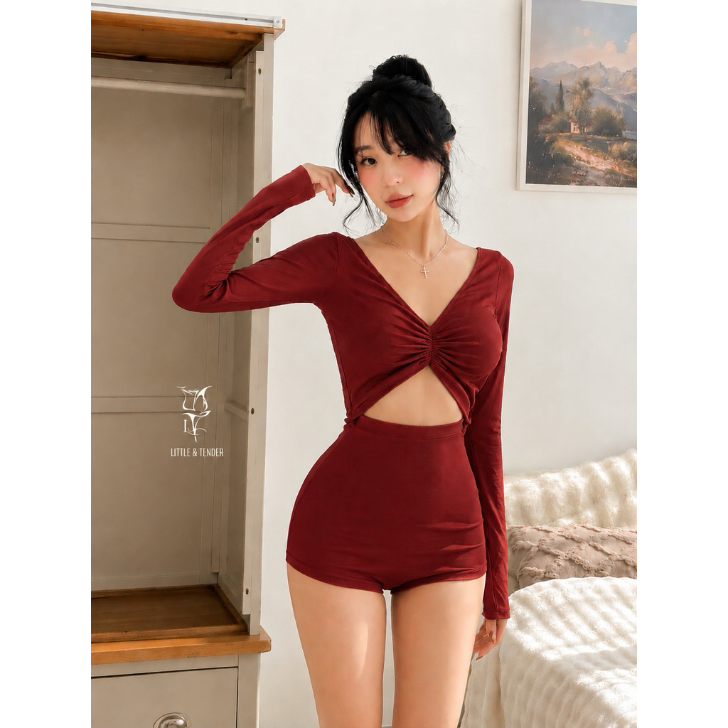 (NHIỀU MÀU) ÁO TẮM 1 MẢNH NHÚN NGỰC LƯNG CÀI SIÊU GỌN DÁNG