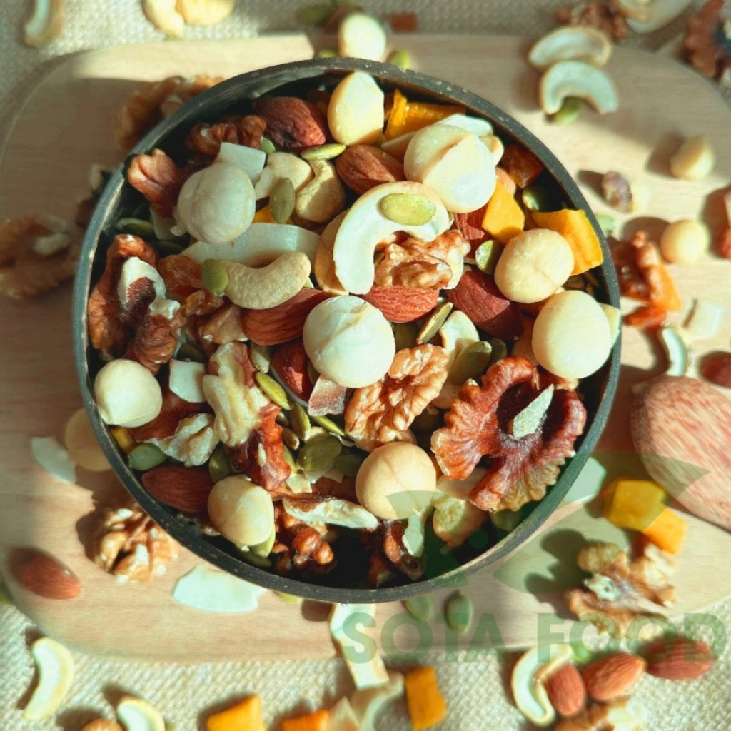 🥣 NGŨ CỐC GRANOLA SIÊU HẠT AMAISHOP – NGUYÊN VỊ TỰ NHIÊN - ĂN NGON KHÔNG LO BÉO, THỰC PHẨM HEALTHY