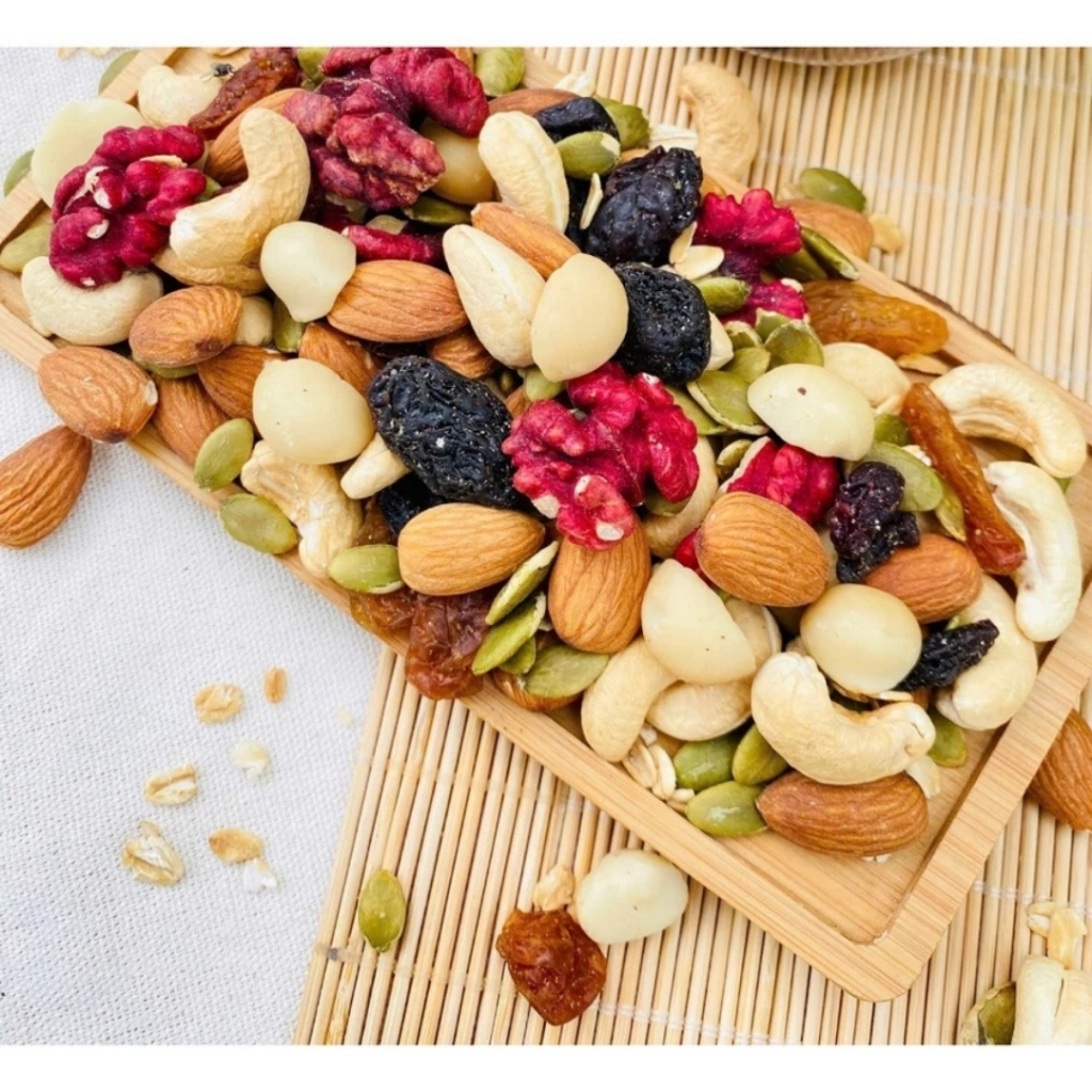 🥣 NGŨ CỐC GRANOLA SIÊU HẠT AMAISHOP – NGUYÊN VỊ TỰ NHIÊN - ĂN NGON KHÔNG LO BÉO, THỰC PHẨM HEALTHY