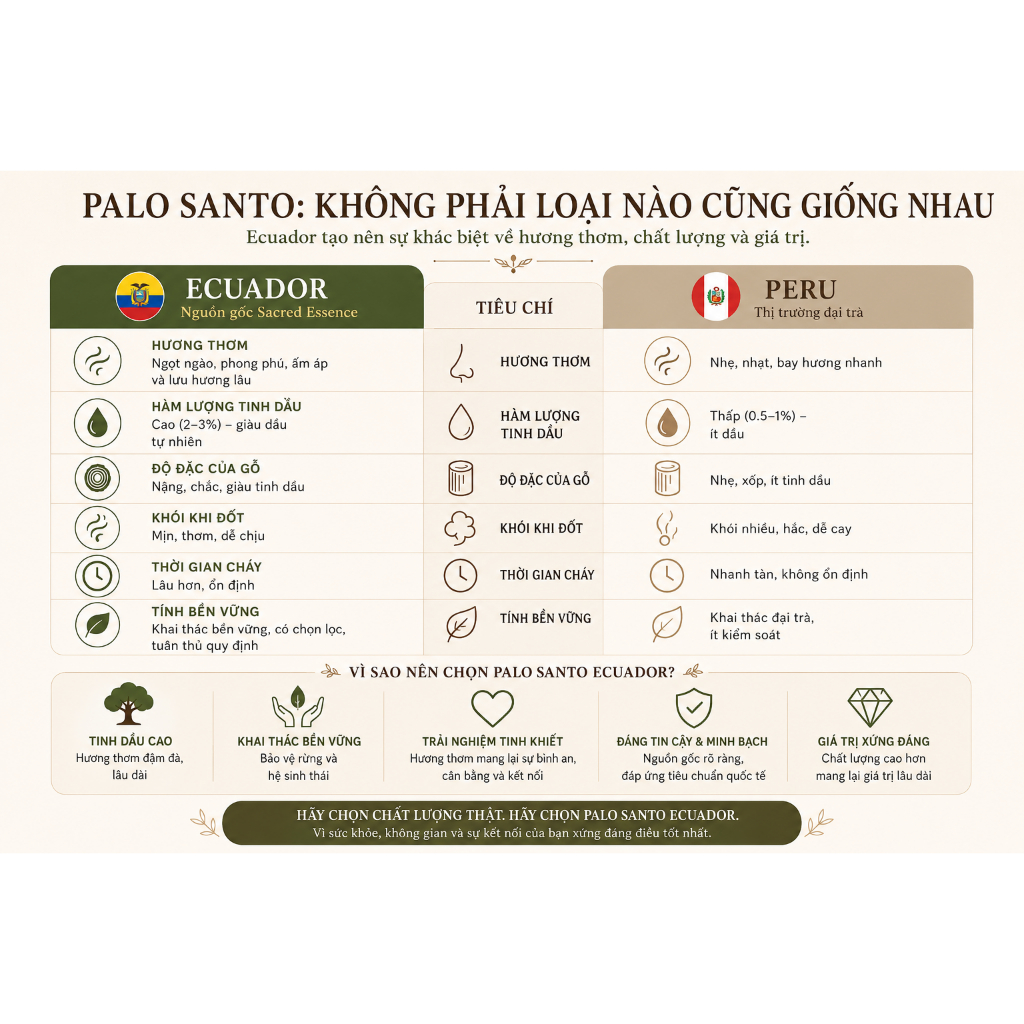 Bột Gỗ Palo Santo Ecuador Nguyên Chất | Xông Nhà Yoga Thiền Định Thơm Phòng Thắp Hương | Hũ Thủy Tinh