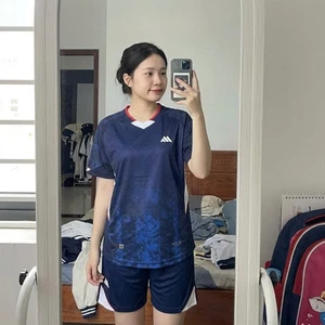 Bộ quần áo bóng đá MK Xanh Đen in tên số theo yêu cầu-in áo đội,đồ đá banh chất liệu mè thái cao cấp