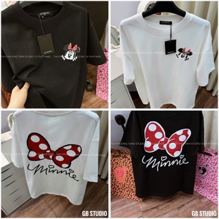 PHẠM THÙY SHOP: ÁO PHÔNG MICKEY IN HÌNH NƠ ĐỎ CHẤM BI