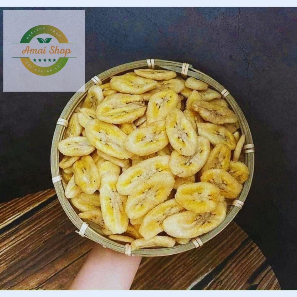CHUỐI LABA SẤY GIÒN AMAI - NGUYÊN CHẤT LOẠI 1 KHÔNG ĐƯỜNG - NGỌT TỰ NHIÊN - TỐT CHO SỨC KHỎE