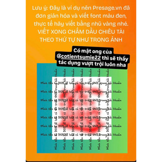 [Presage.vn] [Vuông 6cm] Set 8 tờ Bọ Rùa Chiêu Tài