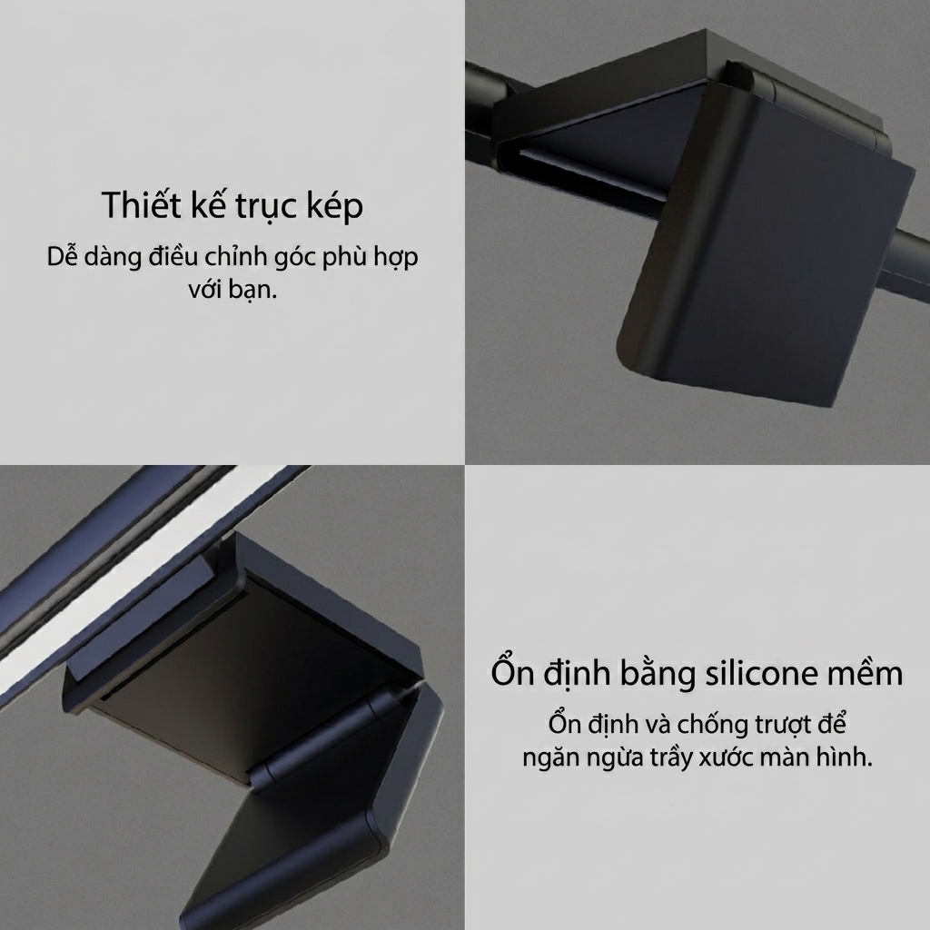 Đèn Treo Màn Hình Máy Tính LYMAX | Đèn Chống Chói Bảo Vệ Mắt USB 3 Chế Độ Ánh Sáng | BigBuy360 - bigbuy360.vn