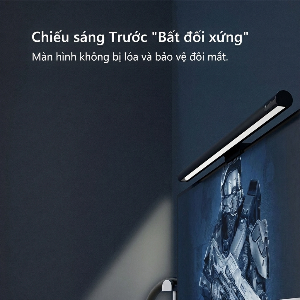Đèn Treo Màn Hình Máy Tính LYMAX | Đèn Chống Chói Bảo Vệ Mắt USB 3 Chế Độ Ánh Sáng | BigBuy360 - bigbuy360.vn