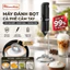 Máy Đánh Bọt Cà Phê Cầm Tay HomeMate CÓ GIÁ ĐỠ, Máy Đánh Trứng Mini Inox 304 Sử Dụng Pin Đa Năng