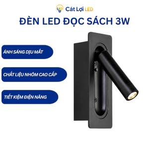 Đèn LED âm trần để bàn, công suất 3W, tiện ich đa năng, bảo hành 2 năm