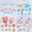 Set charm gắn dép cross sticker gắn dép dễ thương cute nhiều mẫu hoạt hình có nút gắn giá rẻ charm nhà Châu