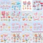 Set charm gắn dép cross sticker gắn dép dễ thương cute nhiều mẫu hoạt hình có nút gắn giá rẻ charm nhà Châu