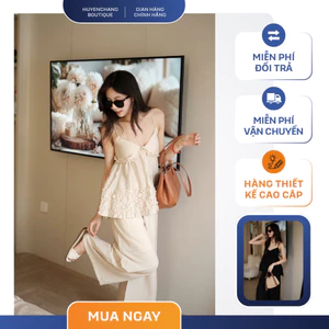 SET ÁO DÂY BÈO FREESIZE tiểu thư sang chảnh phong cách Hàn Quốc dễ phối đi chơi đi du lịch - HuyenChangBoutique