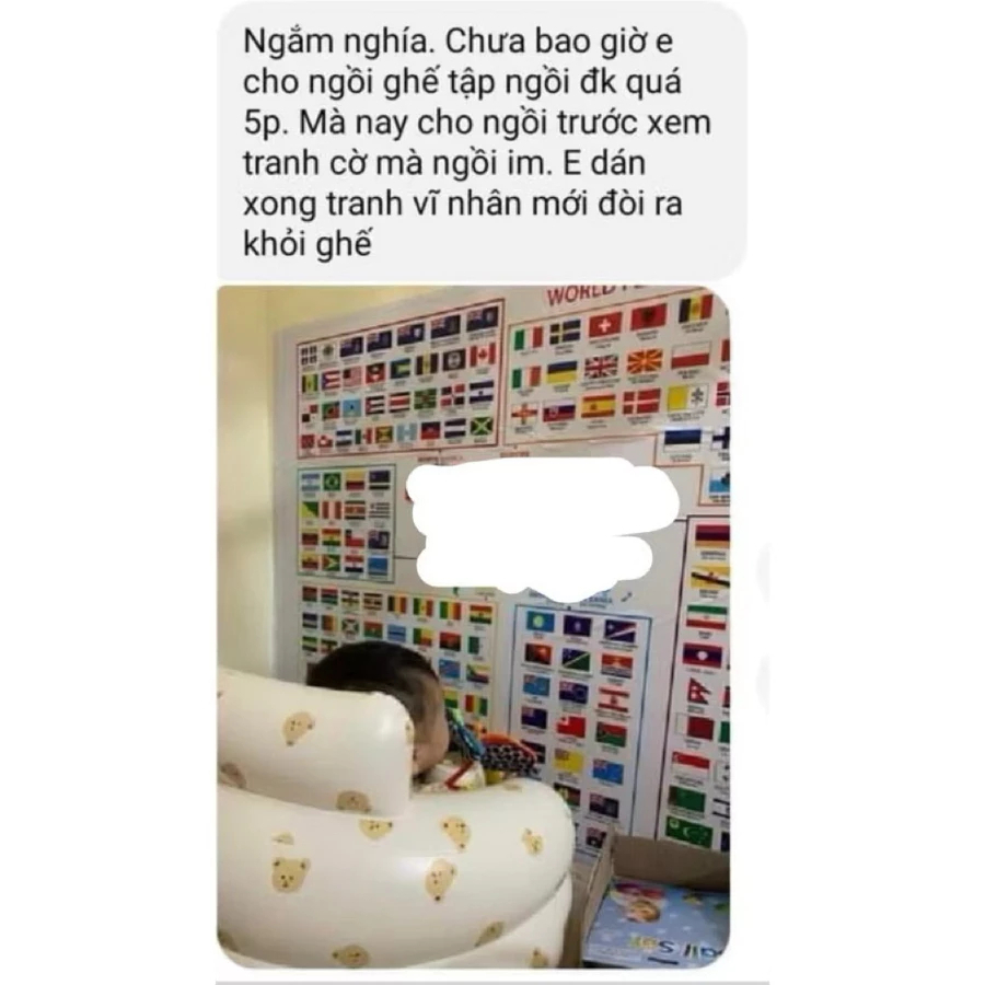 Tranh Dán CỜ QUỐC GIA HƠN 200 LÁ Cho Bé Học