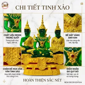 TƯỢNG TRANG TRÍ CAO CẤP 18CM - MÓN QUÀ CHO TÂM HỒN THƯ THÁI