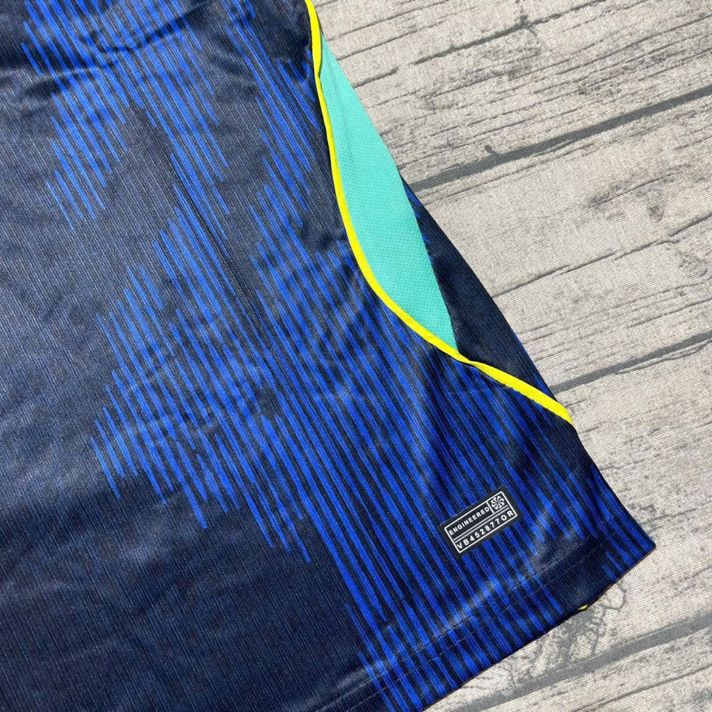 Quần Áo Bóng Đá ĐT Brasil Mẫu Mới WC 2026 - Chuẩn Mẫu Thi Đấu - Vải Polyester Gai Thái Cao Cấp