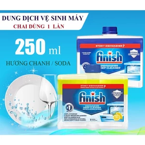 Dung Dịch Vệ Sinh Máy Rửa Chén Finish Nhập Khẩu Chính Hãng Chai 250ml