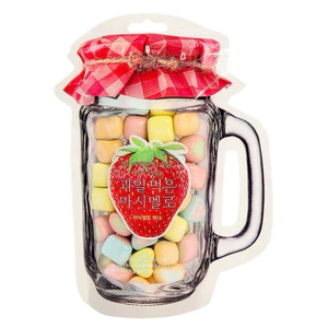 Kẹo Thả Đá CRISPY MARSHMALLOW nhân mứt trái cây Hàn Quốc Kẹo Thả Đá Vị Trái Cây Mềm Dai, Ăn Vui Miệng, Tiện Mang Theo