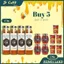 HONEY LAND - Bộ 5 Chai mật Gia Lai 470g + 3 Hủ mật hoa rừng 250g + 3 Lon cá sốt cà 155g