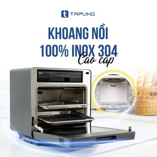 [TAPUHO] Nồi Chiên Hơi Nước TAPUHO TSF16 SMARTX 16L 2800W 60 Chương Trình Nấu - Bảo Hành 30 Tháng
