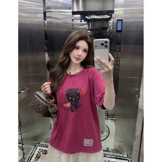 •𝙆𝙞𝙣𝙜𝙨𝙝𝙤𝙥𝙗𝙚𝙖𝙪𝙩𝙮•Áo Phông Mèo Nơ Xinh QC