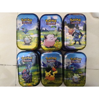 [Random] Tin rỗng, hộp đựng pokemon rỗng chính hãng Ascended Heroes