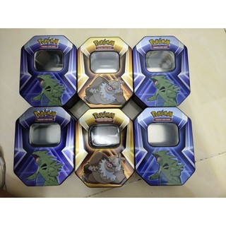 [Random] Tin rỗng, hộp đựng pokemon rỗng chính hãng Ascended Heroes