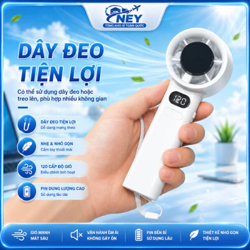 Combo Mua 1 Tặng 1 Quạt Là 2 Quạt Mini Sạc Điện M11 - 120 Cấp Độ Gió, Động Cơ Mạnh Mẽ, Quạt mini Điện Cầm Tay
