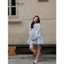 Đầm babydoll tơ đính nơ