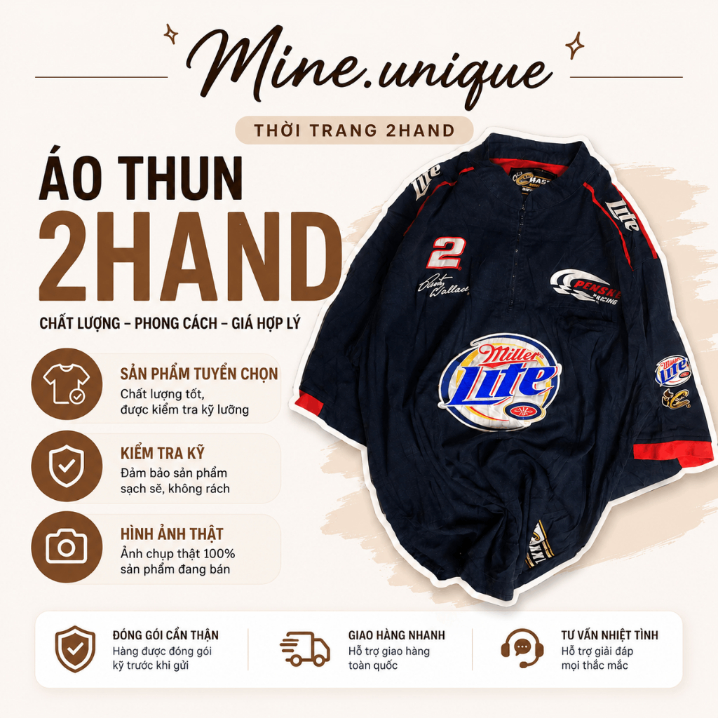 (2hand) Áo Thun Mỹ màu Bigsize Unisex Form Rộng size 2XL- 4XL