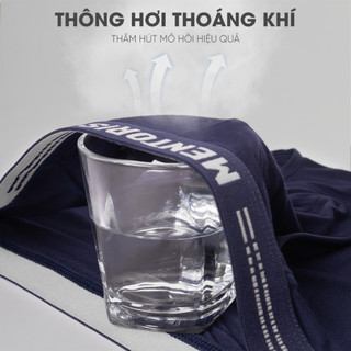 COMBO 3 Quần Lót Tam Giác Nam MENTORIS Vải Bamboo Kháng Khuẩn, Hút Ẩm Siêu Tốt, Thoáng Khí CB3MBF03