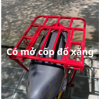Giá Chở Hàng Xe Máy Cỡ Lớn 60x65cm-Mã 1605 Baga sắt chở đồ xe máy tải lớn, sơn tĩnh điện chắc chắn