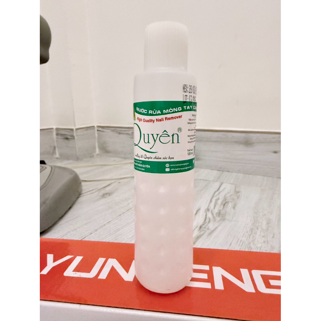 Axetol nước rửa móng tay QUYÊN chính hãng (40ml;125ml;500ml) giúp lau gel an toàn, hiệu quả nhỏ gọn