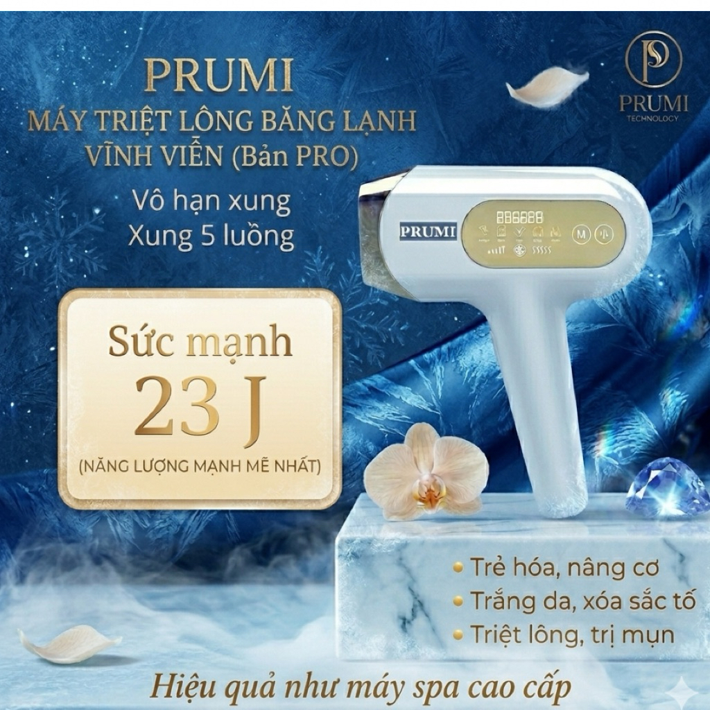 脱毛機( máy triệt lông) Máy Triệt Lông Vĩnh Viễn 6 Chức Năng,Triệt Lông,Trẻ Hóa,Đo Độ Ẩm