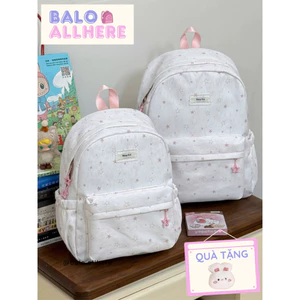 BaLo (XINHXINH) [ORDER] Balo Nữ Thời Trang Họa Tiết Ngôi Sao Xinh BL85