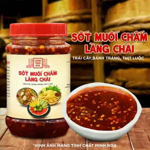 Sốt muối chấm Làng Chài Xưa 290g chấm mọi thứ trái cây bánh tráng thịt luộc hải sản nướng