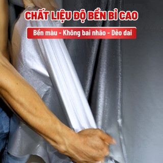 (Loại 1) Bạt Phủ Che Nắng Ô tô Vải Dù Tráng Bạc Oxford Cao Cấp 3 Lớp SH Autocare Chống Nắng Mưa Ô Tô