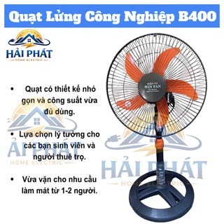 Quạt Cây Lửng Công Nghiệp B400 - Cao 1M - Công Suất 43W - Cánh 40CM