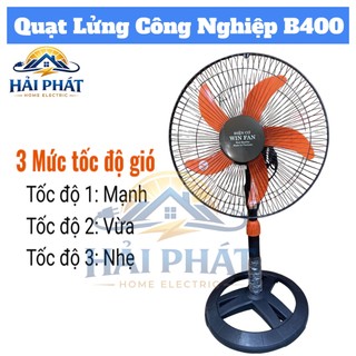 Quạt Cây Lửng Công Nghiệp B400 - Cao 1M - Công Suất 43W - Cánh 40CM