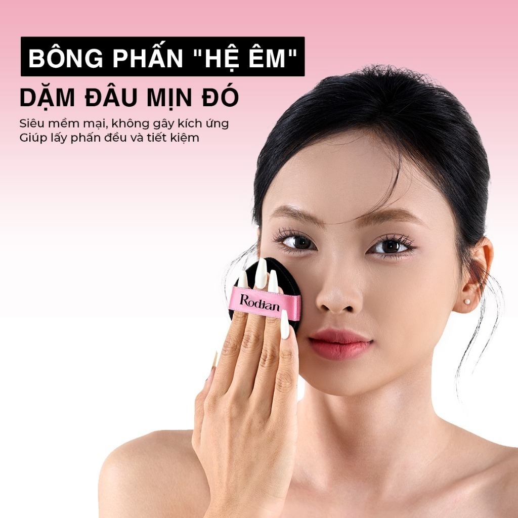 Phấn Phủ Dạng Nén Rodian 24h Kiềm Dầu, Cho Lớp Nền Khô Ráo Lâu Trôi 13g