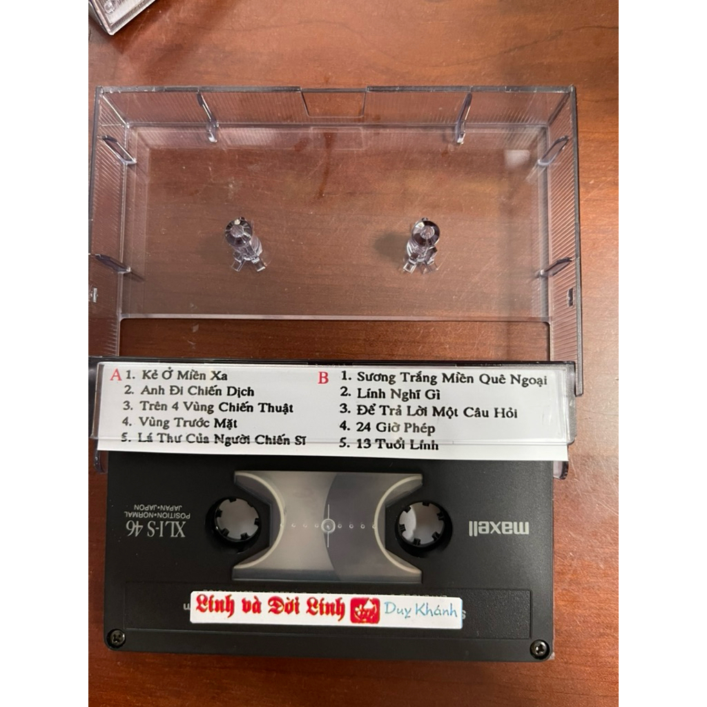 Băng Cassette Trường Sơn Duy Khánh 3 - Lính và Đời Lính