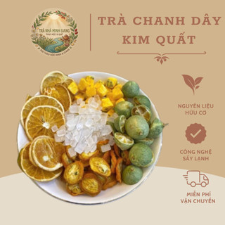 Trà Chanh Dây Kim Quất - Trà Nhà Minh Giang - Đẹp Da, Detox, Mát Gan, Thanh Nhiệt Cơ Thể