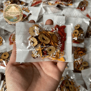 Trà Đông Trùng Tứ Vị - Trà Nhà Minh Giang - Đẹp Da, Dễ Ngủ, Chống Lão Hóa, Bồi Bổ Sức Khỏe