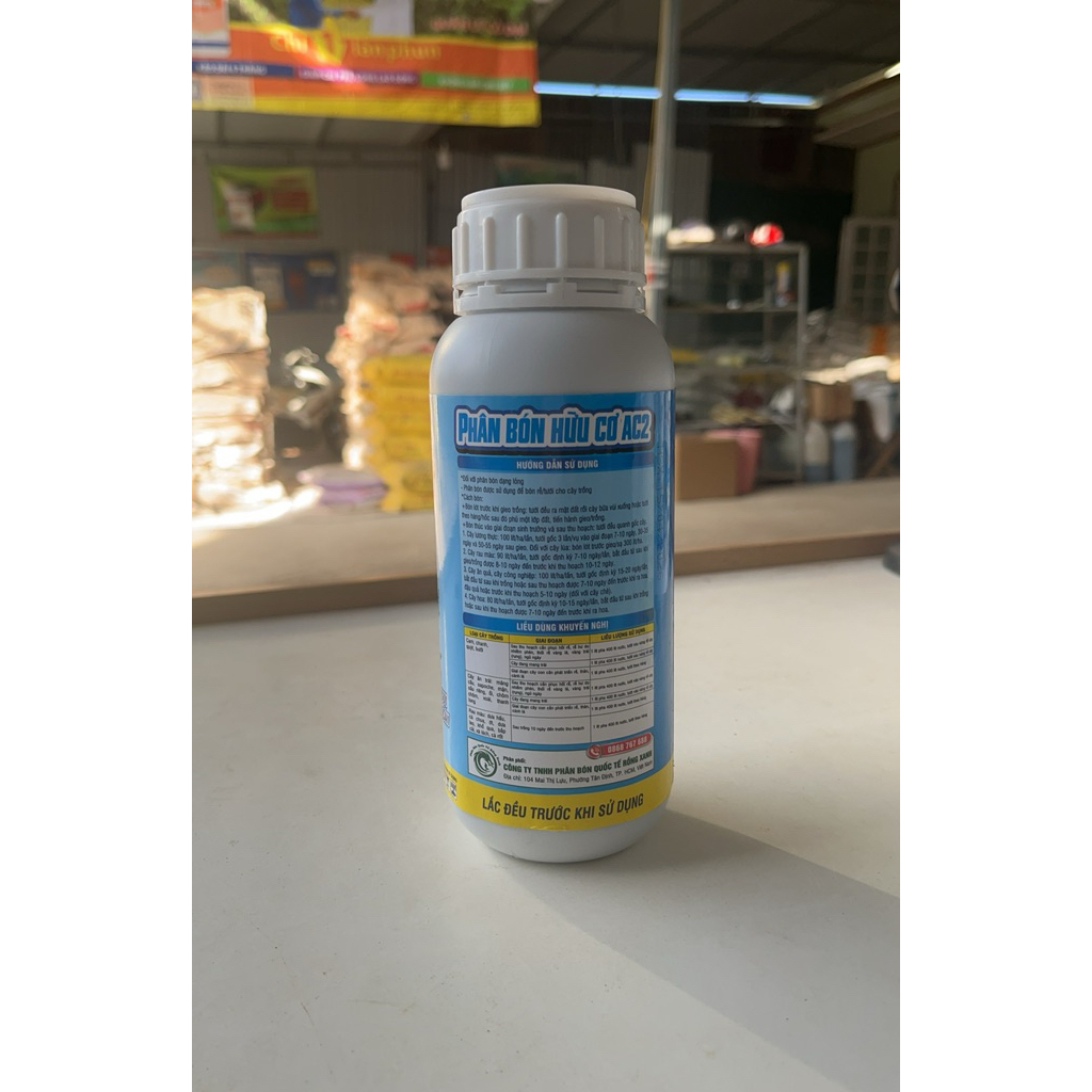 Đạm Cá Organic chai 500ml- Giúp Lớn Trái,Bung đọt,Kích rễ